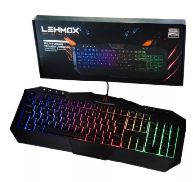 Imagem: Teclado Gamer Lehmox Semi Mecânico