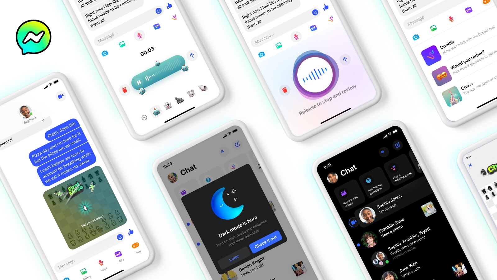 Messenger Kids ganha modo escuro e mais novidades no app para iOS