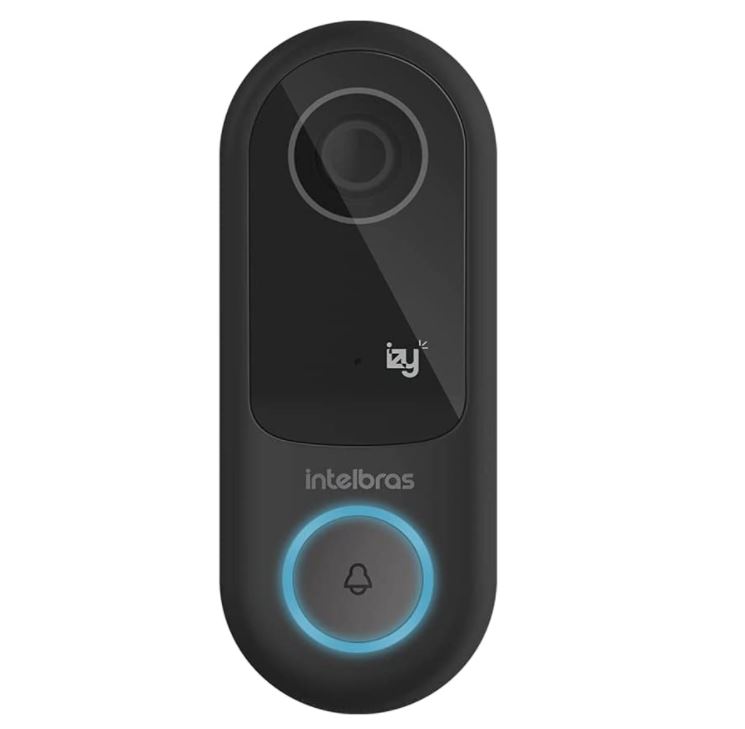 Imagem: Campanhia Inteligente Vídeo Porteiro, Izy Smart Intelbras