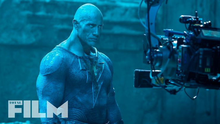 Dwayne Johnson em 'Adão Negro'.