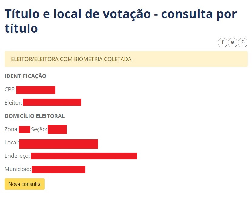 Como saber onde votar confira seu local de votação pela