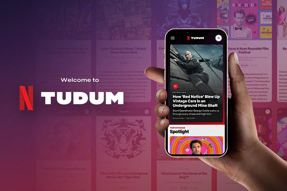 Netflix lança Tudum, site dedicado a notícias de filmes e séries