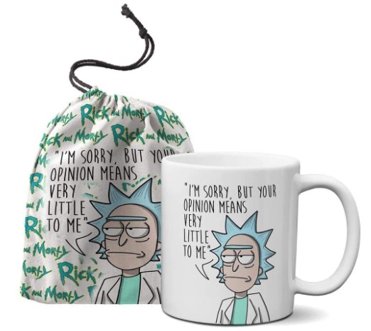 Imagem: Caneca Rick and Morty