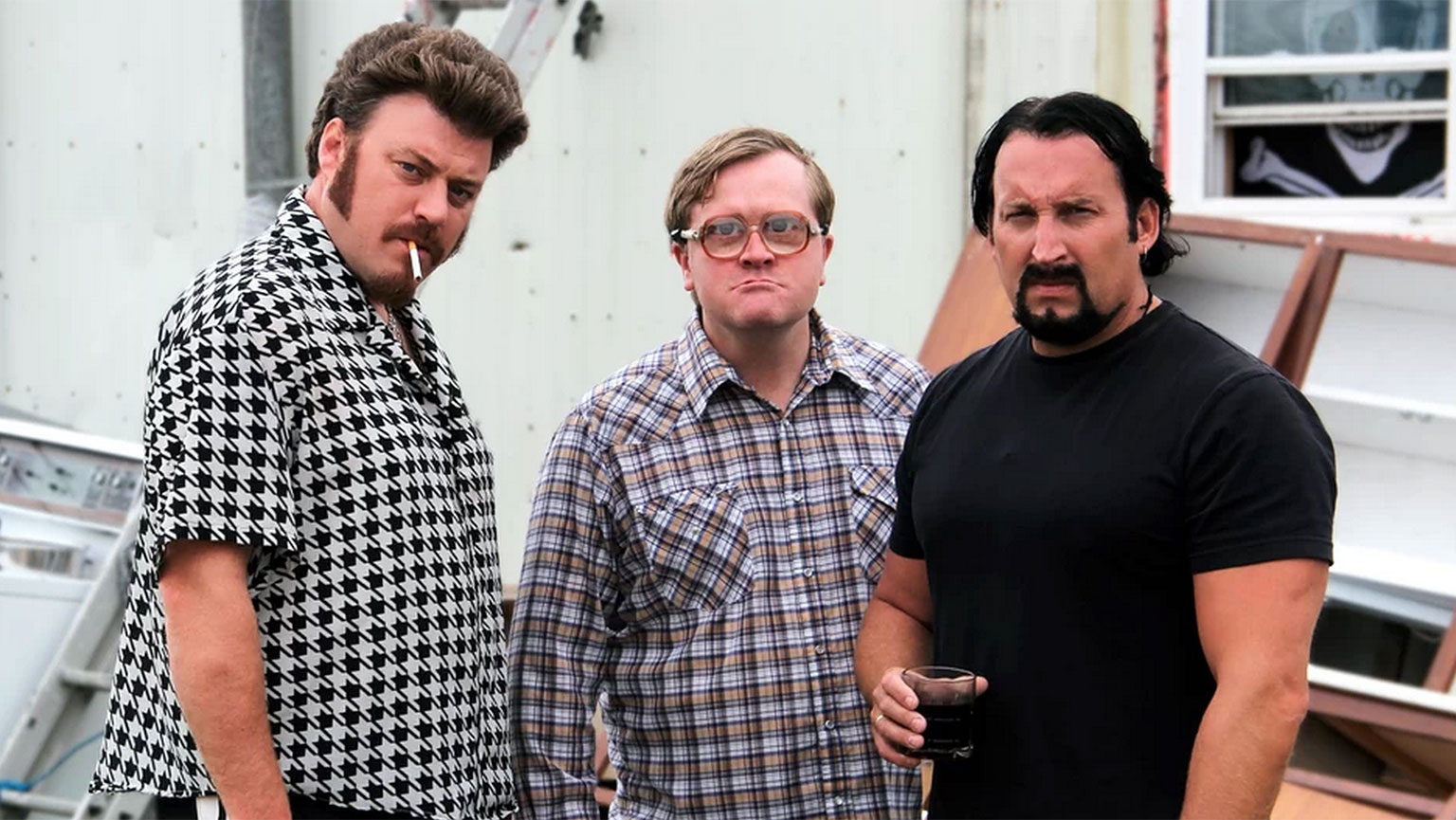 O seriado Trailer Park Boys diverte pelo constrangimento.