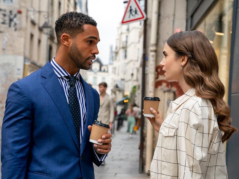 Alfie, interpretado por Lucien Laviscount, tornou-se a grande novidade da trama de Emily. (Netflix/Reprodução)