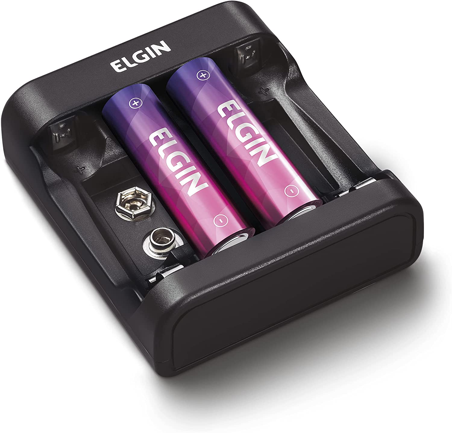 Imagem: Carregador De Pilhas Bivolt Para 4 Pilhas, Elgin