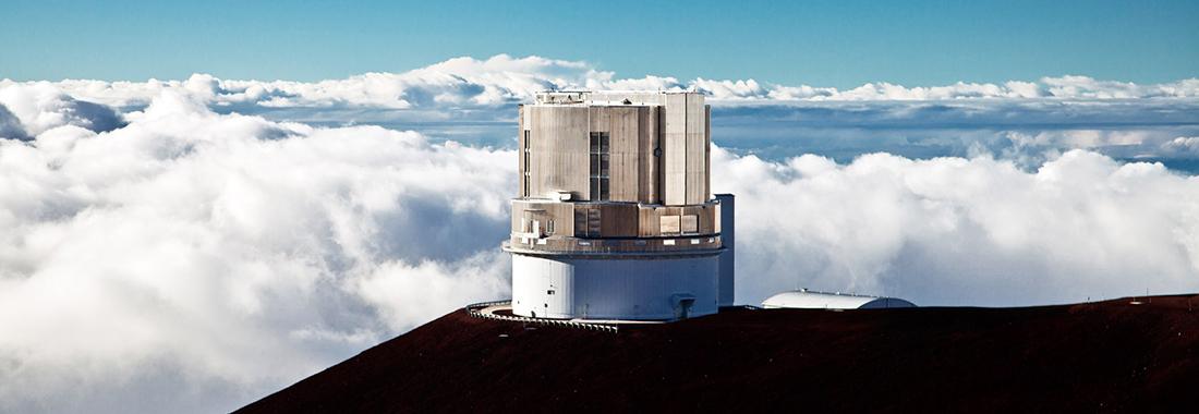 Japanese Subaru Telescope, located in Hawaii.
