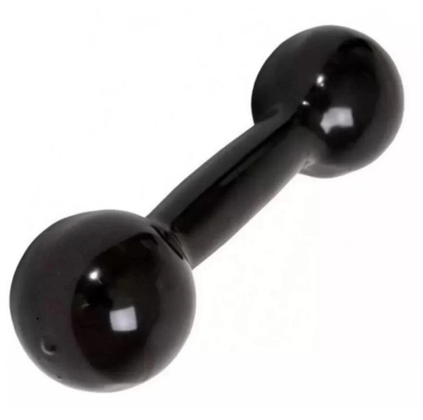 Imagem: Halter redondo, emborrachado, 3kg