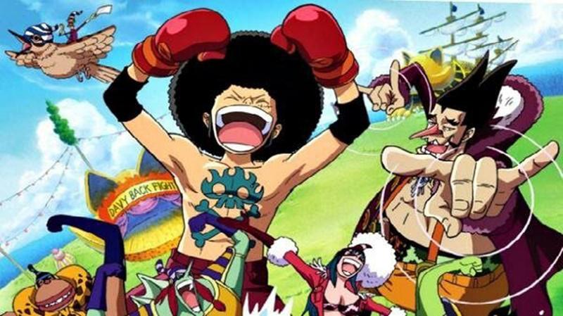 The bow after Skypiea, while not a filler, is considered the weakest.  (Source: One Piece Fandom/Reproduction)