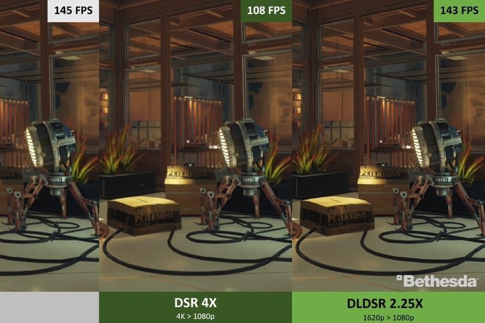 NVIDIA revela o DLDSR, que usa IA para otimizar a performance