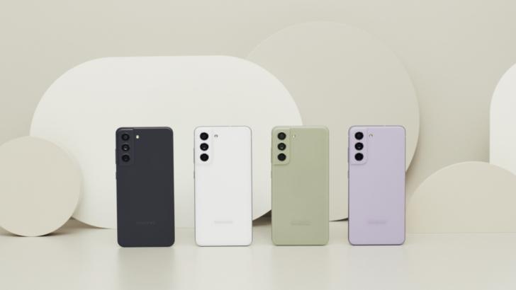 Cores disponíveis para o Galaxy S21 FE 5G. (Fonte: Samsung Newsroom / Reprodução)
