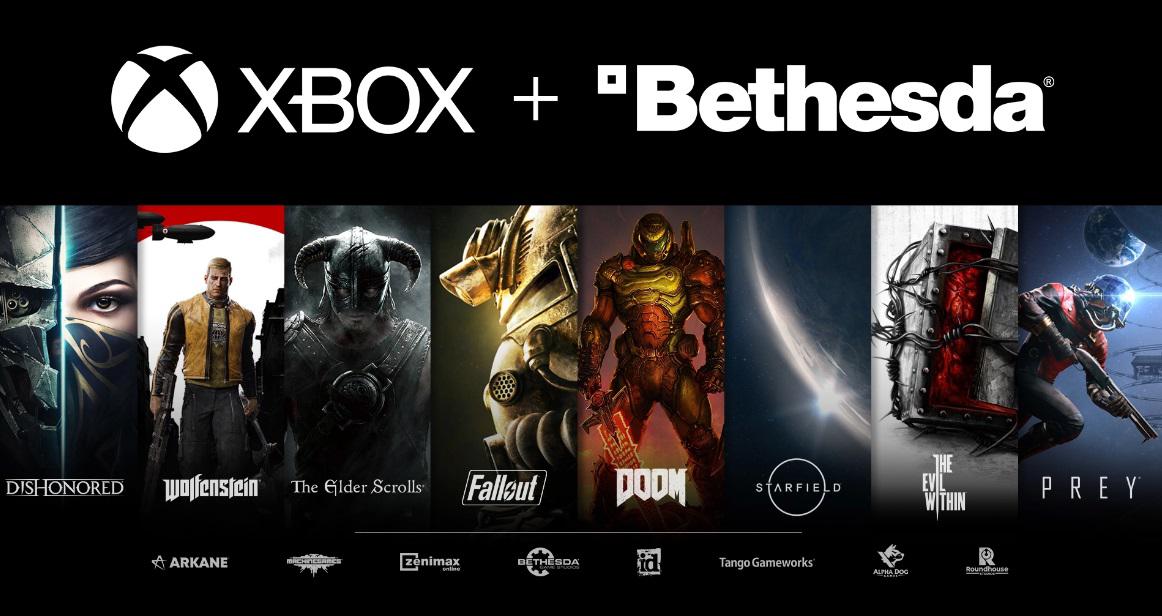 As franquias da Bethesda.