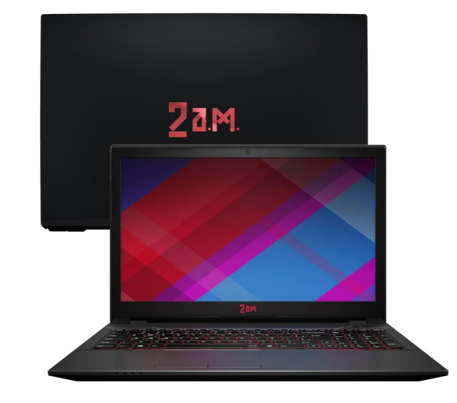 Imagem: Notebook Gamer 2AM E550 CI58256GBW10, Intel Core i5 9400, 15,6", 8GB de RAM e SSD de 256GB