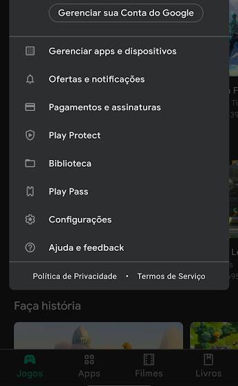 Através do seu perfil também é possível ter acesso a histórico de pedidos da loja. (TecMundo/Reprodução)