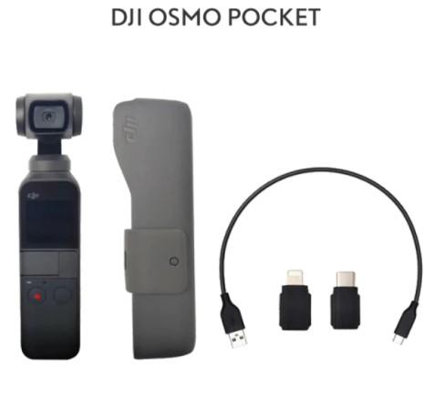 Imagem: Câmera estabilizadora DJI Osmo Pocket, 4K 60fps