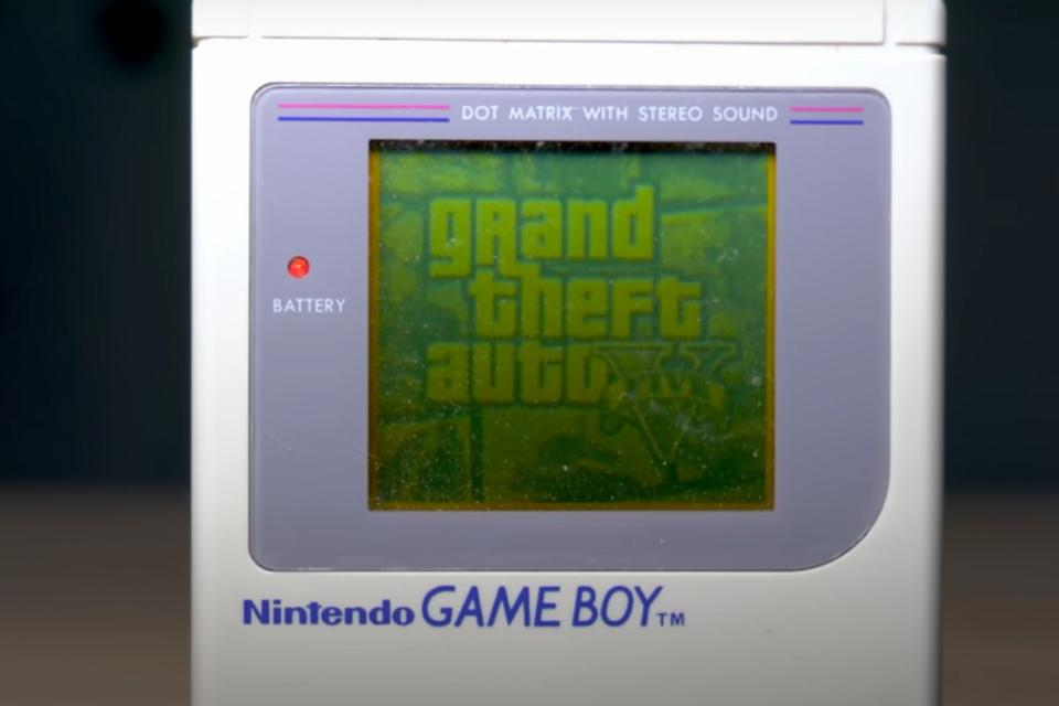 GTA V: físico criou cartucho Wi-Fi para jogar o jogo no Game Boy