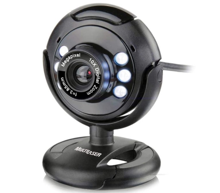 Imagem: Webcam Multilaser Plug E Play, 16MP