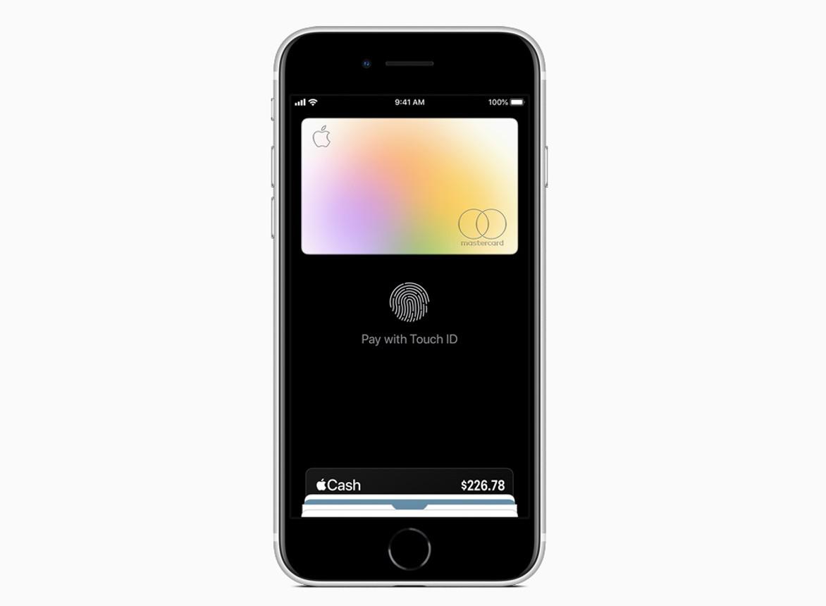 iPhone SE com função Apple Pay via Touch ID