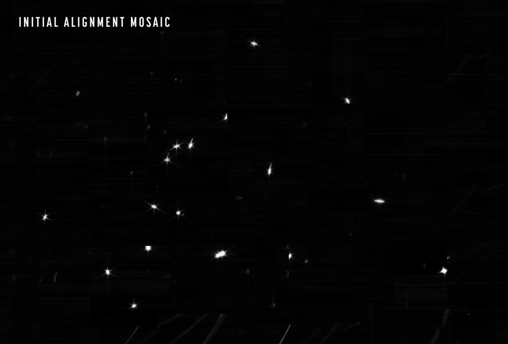 Mosaico da primeira imagem enviada pelo James Webb, telescópio que promete revolucionar a ciência espacial