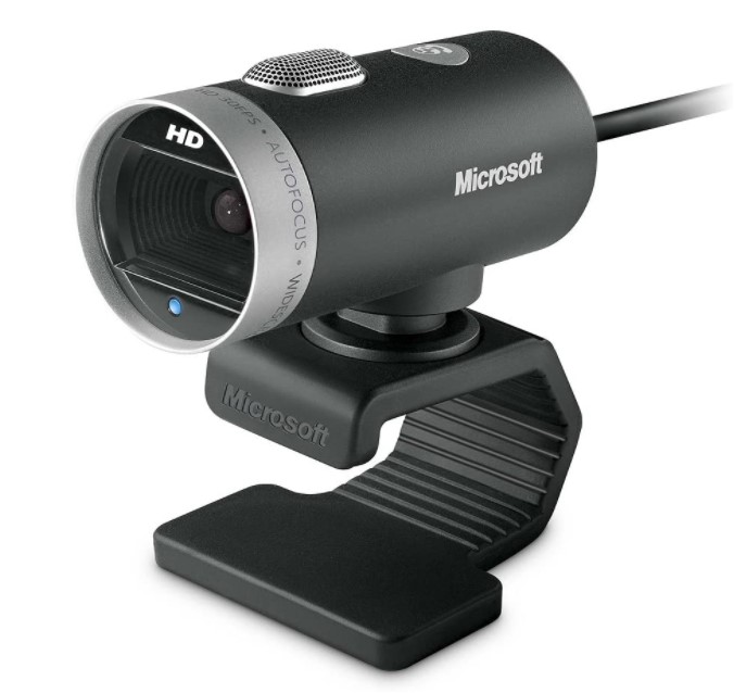 Imagem: Webcam USB H5D00013 Microsoft, 720p