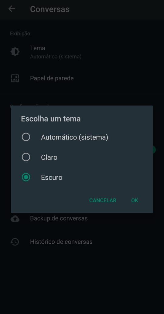 (Fonte: WhatsApp/Reprodução)