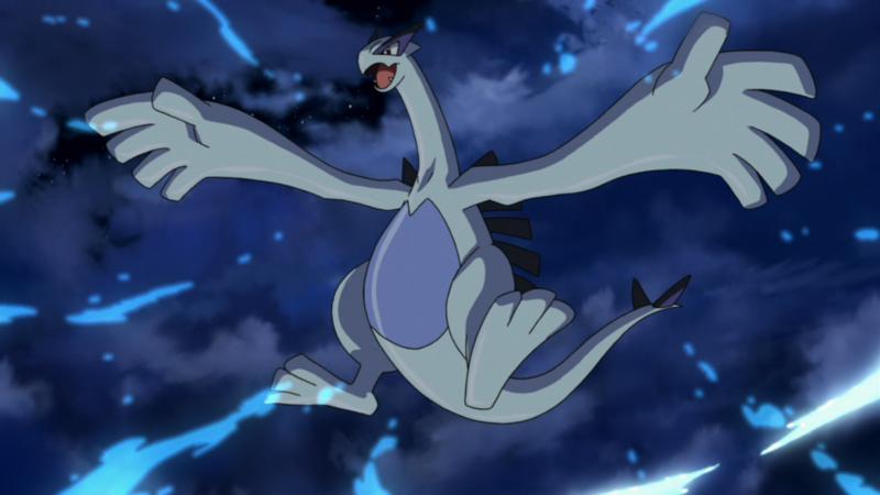 Lugia is the guardian of the seas and Pokémon Silver's pet.