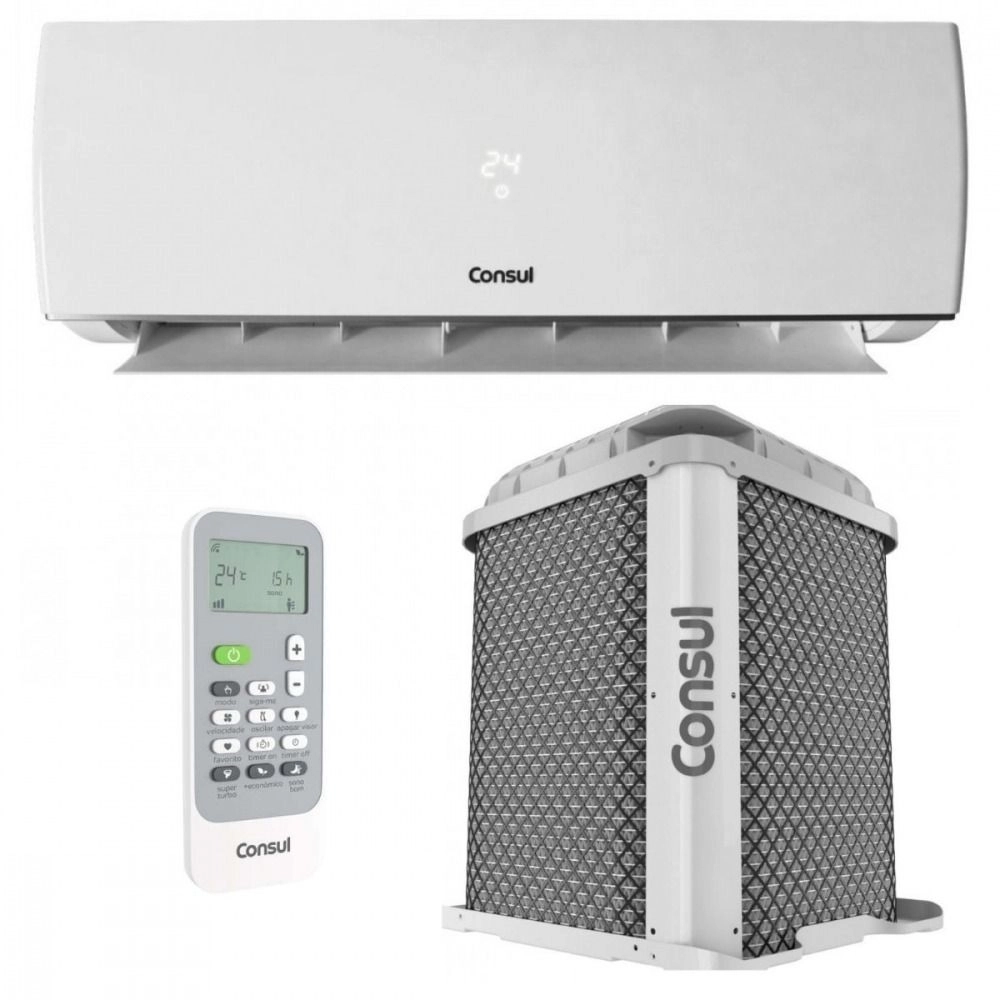 Imagem: Ar-Condicionado Split Consul Hi Wall, 9000 BTUs Frio