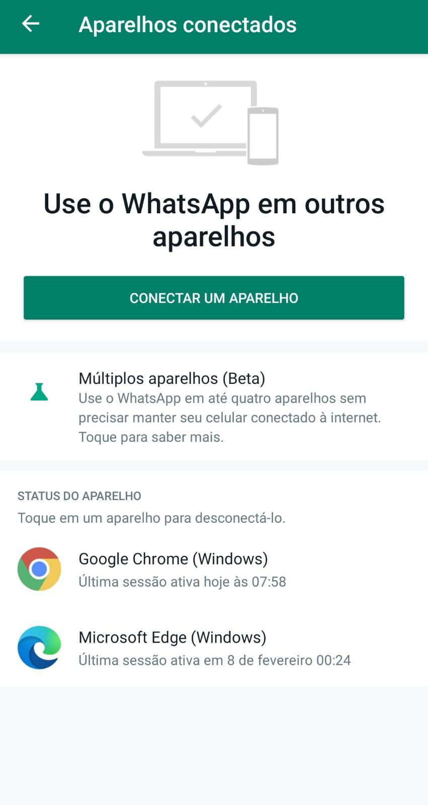 (Fonte: WhatsApp/Reprodução)