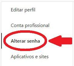 Na primeira coluna, procure "Alterar senha". (Fonte: Baixaki/Reprodução)