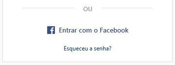 A opção "Esqueceu a senha?" fica localizada embaixo dos campos de login. (Fonte: Baixaki/Reprodução)