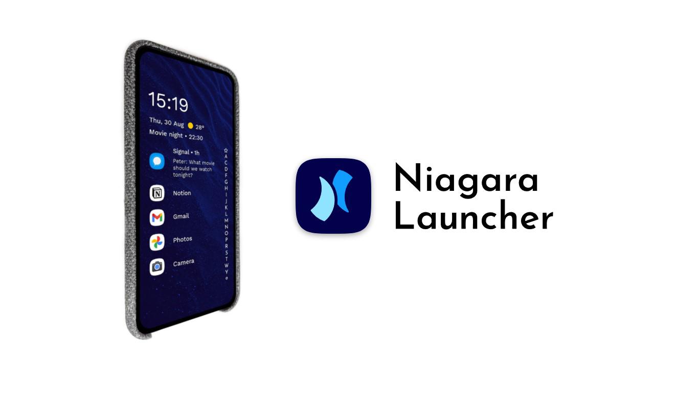 The purpose of Niagara Launcher is to favor usability