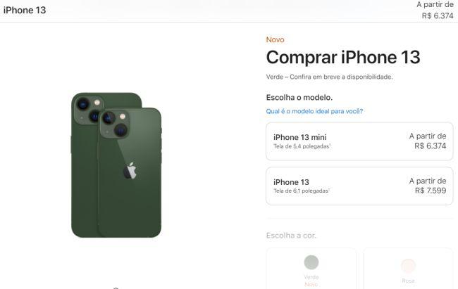 The reduced price of the iPhone 13 mini is already appearing in the Apple Store.