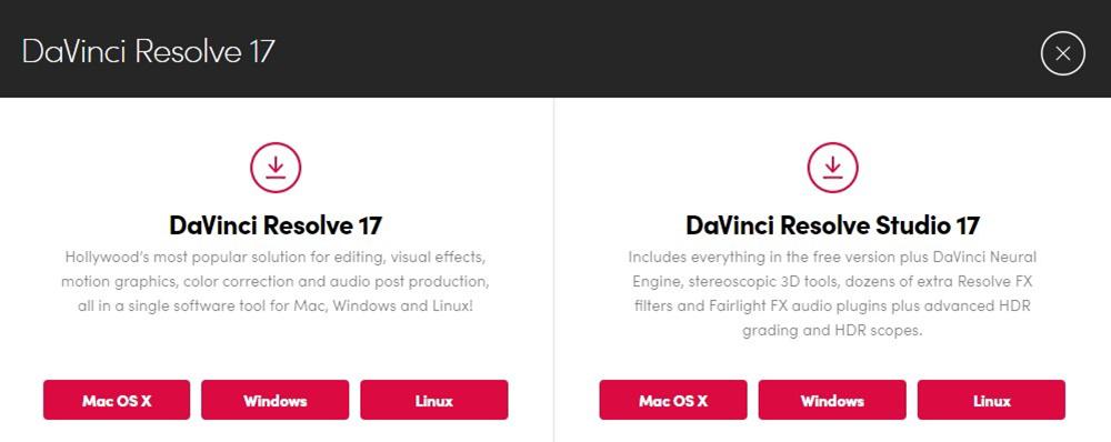 A versão Studio é paga e oferece um período de teste.