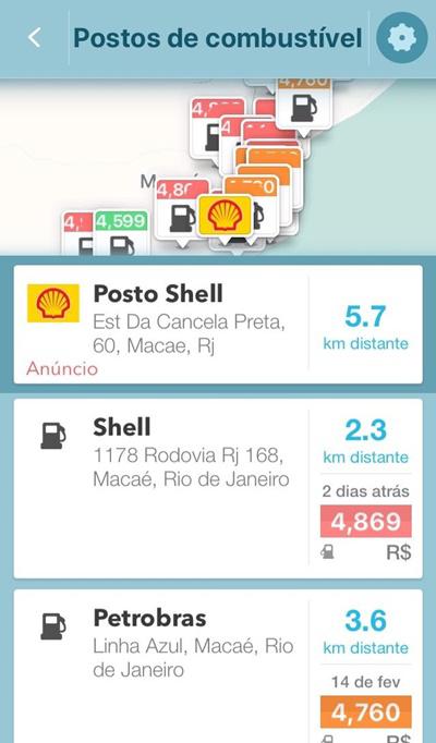 Além de ajudar na navegação, o Waze pode fazer você economizar no abastecimento.