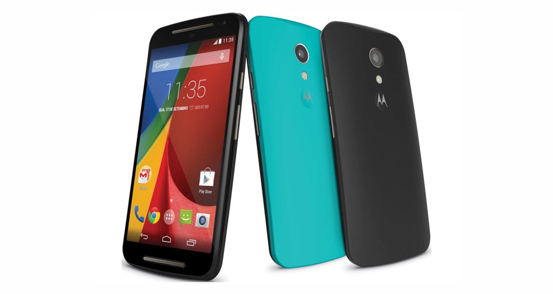 Moto G2 was one of the most popular models among Brazilians in 2014. (Source: Motorola / Reproduction)