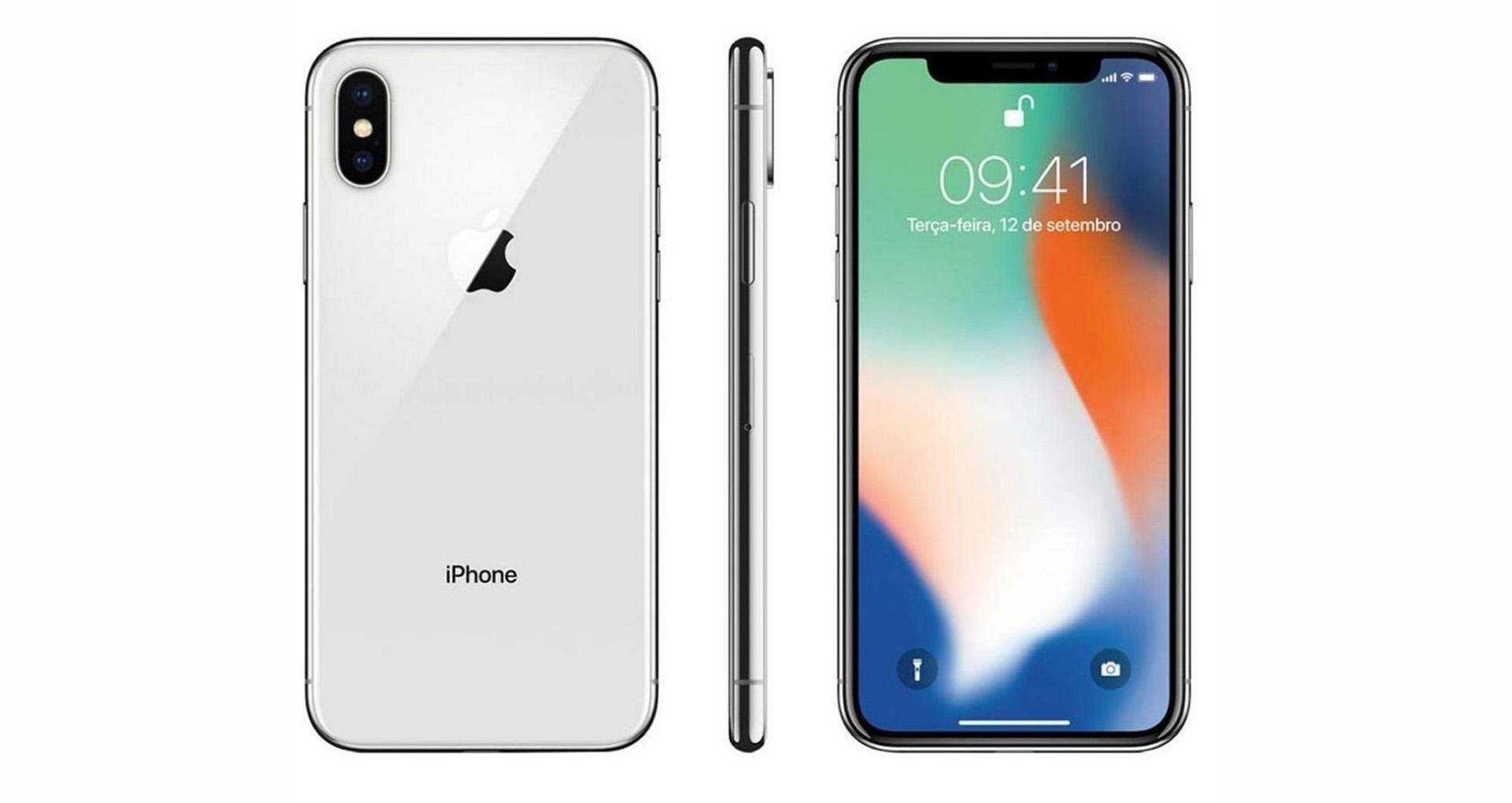 iPhone X introduced the "notch" on-screen to Apple's aesthetic.  (Source: Apple / Reproduction)