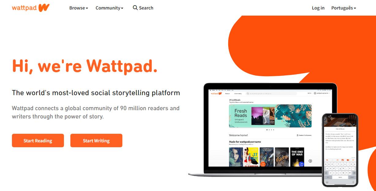 Wattpad is a platform suitable for those who love to read