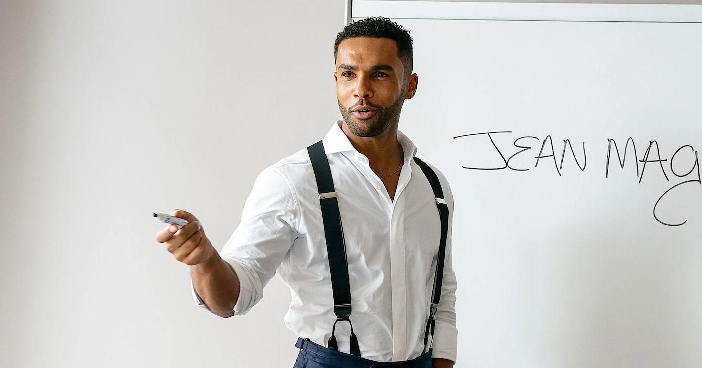 Lucien Laviscount interpreta Alfie, interesse amoroso de Emily. (Fonte: Netflix/Reprodução)