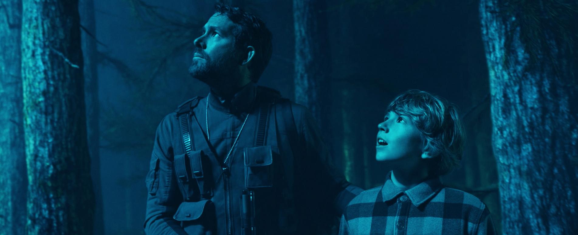 Ryan Reynolds e Walker Scobell em 'O Projeto Adam'.