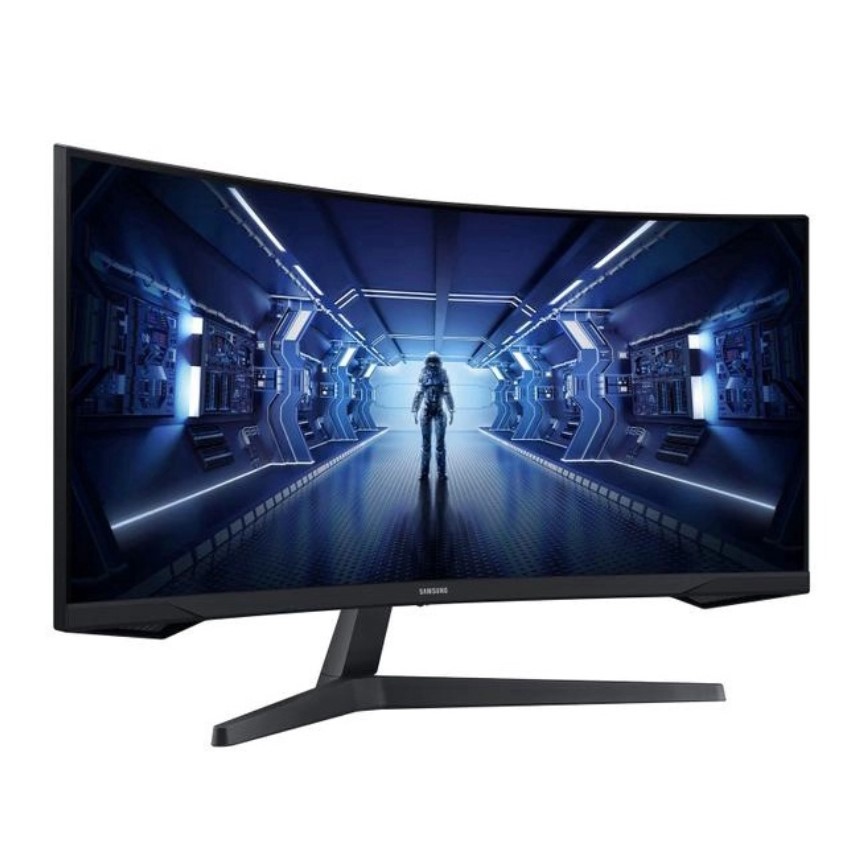 Image: VA 34" Gaming Monitor Samsung QHD Odyssey G5 LC34G55TWWLXZD