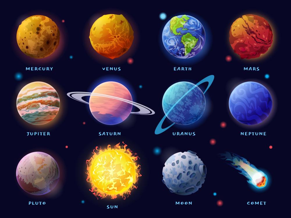 Saiba a origem dos nomes dos planetas do sistema solar
