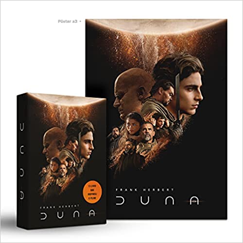 Image: Dune Book - Dust Cover + Movie Poster by Frank Herbert