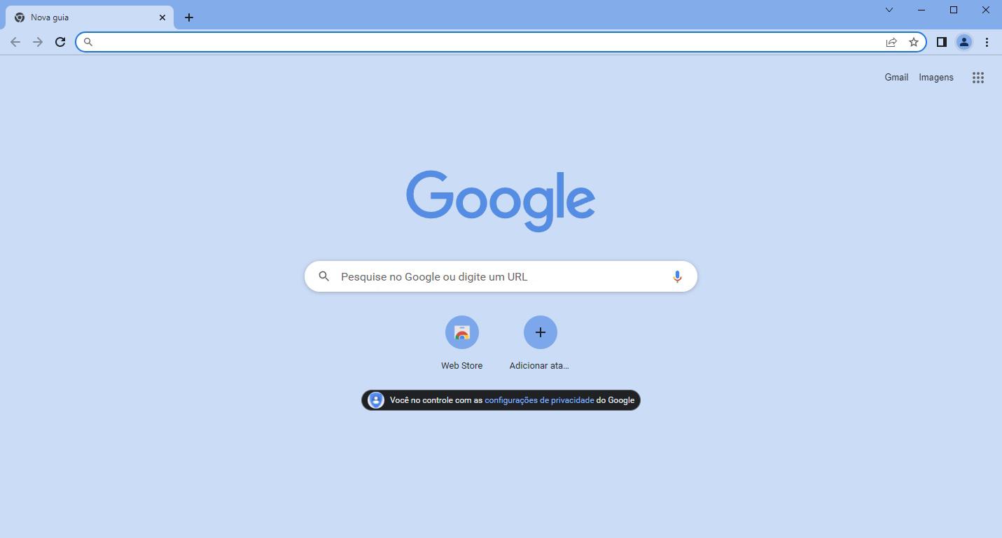 After creating your profile, you can now use Google Chrome with your customizations.