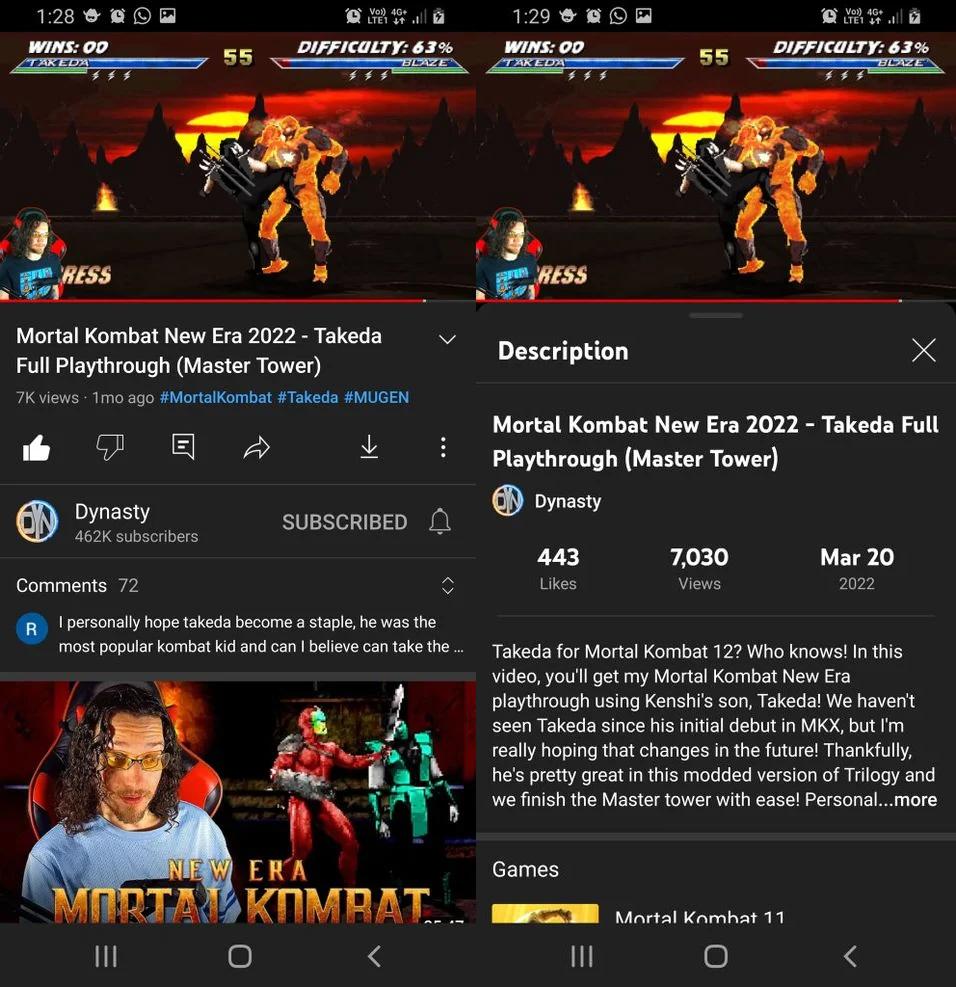 Like the counter in the video description