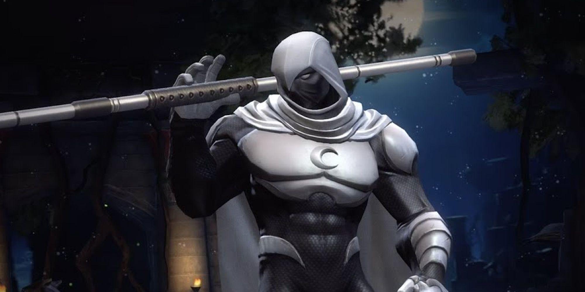 A lista de personagens de Marvel Contest Of Champions conto com a presença do Cavaleiro da Lua