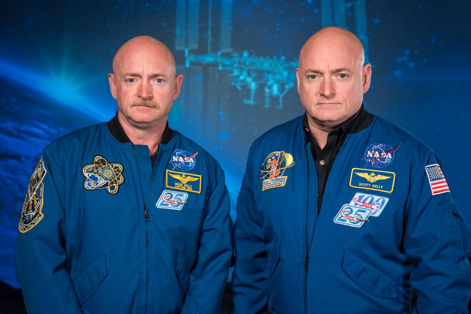 Scott e Mark Kelly.