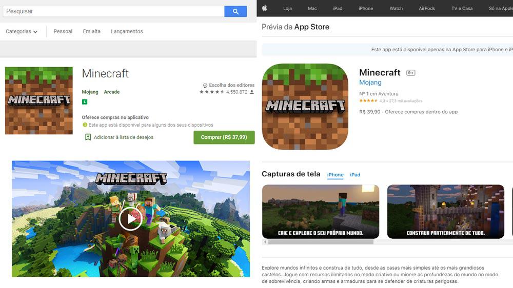 You can download Minecraft for phones and tablets from your device's app store