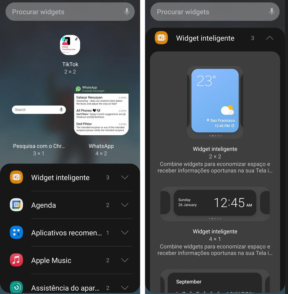 Como usar widgets inteligentes em celulares Galaxy - TecMundo