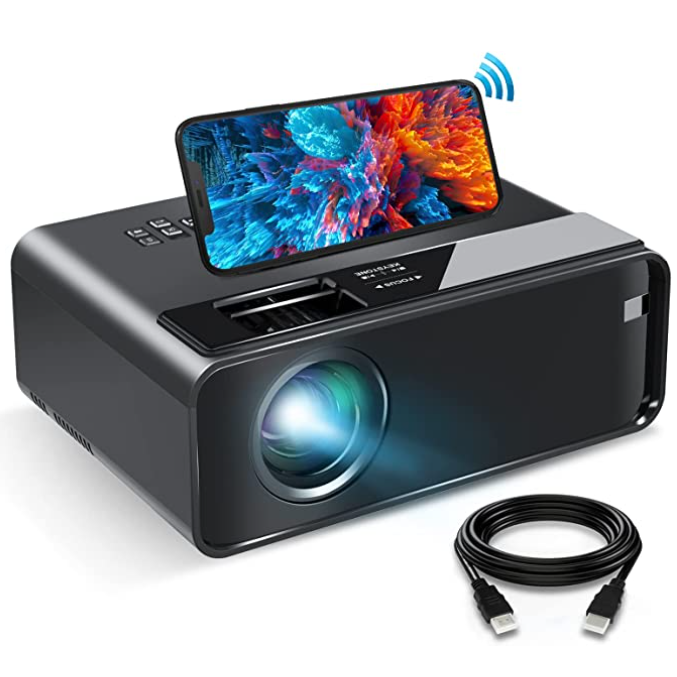 Imagem: Mini Projetor Wi-Fi para Smartphone, ELEPHAS