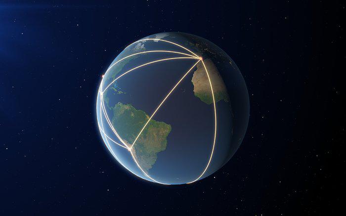Localização dos telescópios do EHT.
